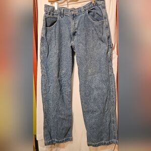 Faded Glory Light Blue Carpenter Jeans Size 36x32